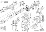 Bosch 3 611 B3A 001 GBH 3-28 DRE Rotary Hammer Spare Parts